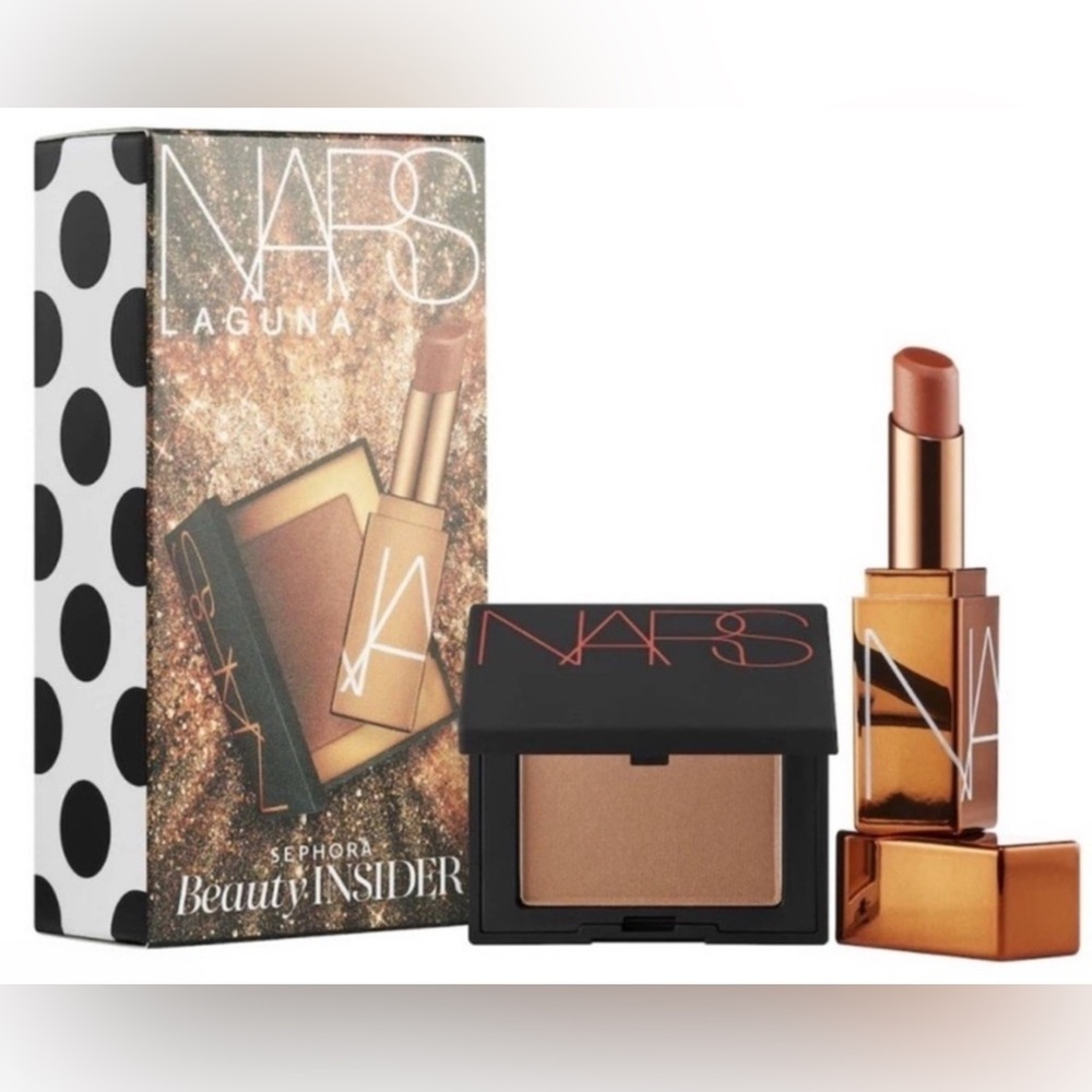 NARS Laguna 02 Lipstick and Bronzing Set; NIB